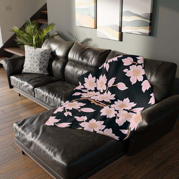 DreamCatcher⢠Slumber Breeze đ Velveteen Minky Blanket