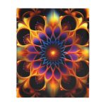 Mandala Muse 🔮 Velveteen Minky Blanket