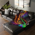 DreamFuzz™ Astral Journey 💫 Velveteen Minky Blanket 🌌