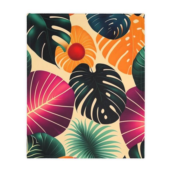 DinoSnooze™ Prehistoric Slumber 🌳 Velveteen Minky Blanket 🦖