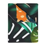 DinoSnooze™ Prehistoric Slumber 🌳 Velveteen Minky Blanket 🦖