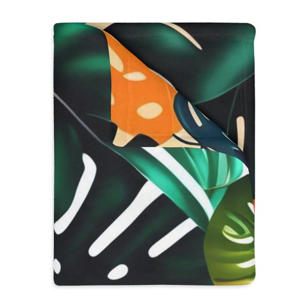 DinoSnooze™ Prehistoric Slumber 🌳 Velveteen Minky Blanket 🦖