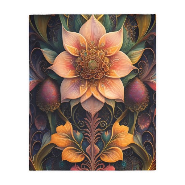 PaisleyComfort™ Timeless Twist - Velveteen Minky Blanket