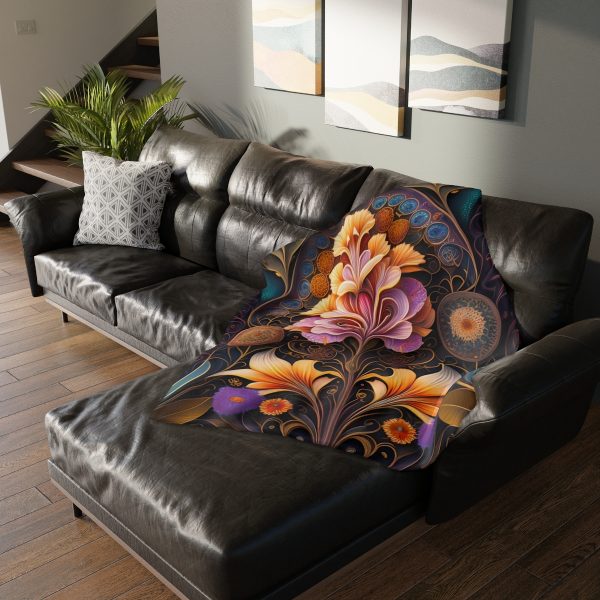 PaisleyComfort™ Timeless Twist - Velveteen Minky Blanket