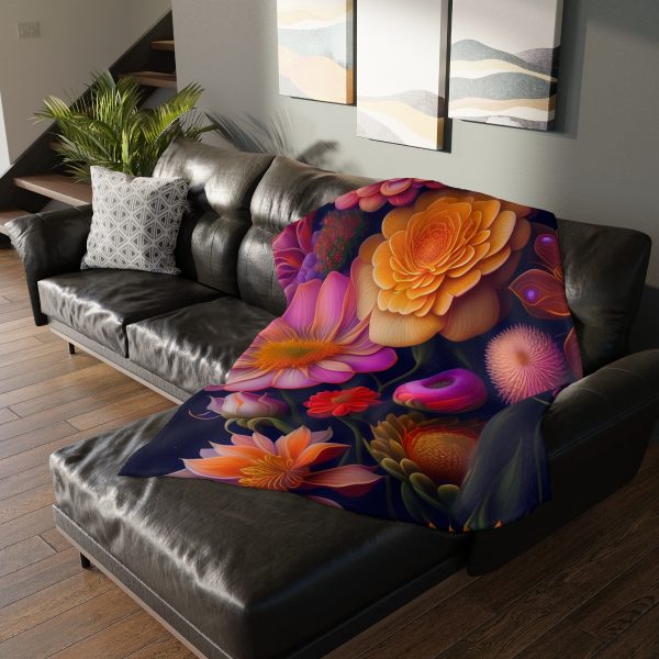 đ DreamCatcher⢠Slumber Breeze đŤ Velveteen Minky Blanket