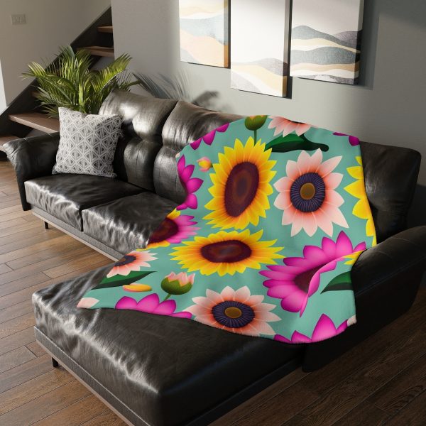 DreamCatcher™ Slumber Breeze - Velveteen Minky Blanket