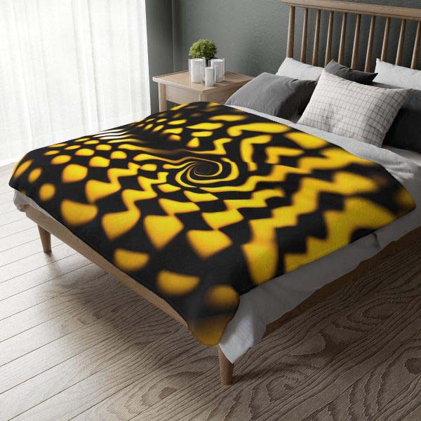 WarmGiggle™ Disco Doze 🎉 Velveteen Minky Blanket 🕺