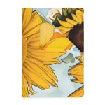 Highway Blooms™ VW Van Sunflower 🌻 Velveteen Minky Blanket