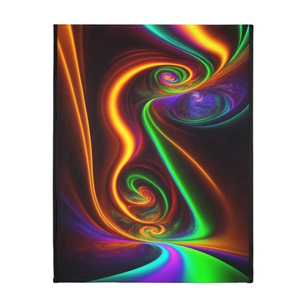 DreamFuzz™ Astral Journey 💫 Velveteen Minky Blanket 🌌