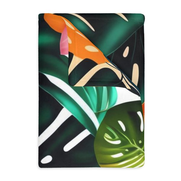 DinoSnooze™ Prehistoric Slumber 🌳 Velveteen Minky Blanket 🦖