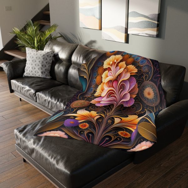 PaisleyComfort™ Timeless Twist - Velveteen Minky Blanket