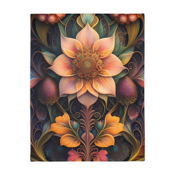 PaisleyComfort™ Timeless Twist - Velveteen Minky Blanket