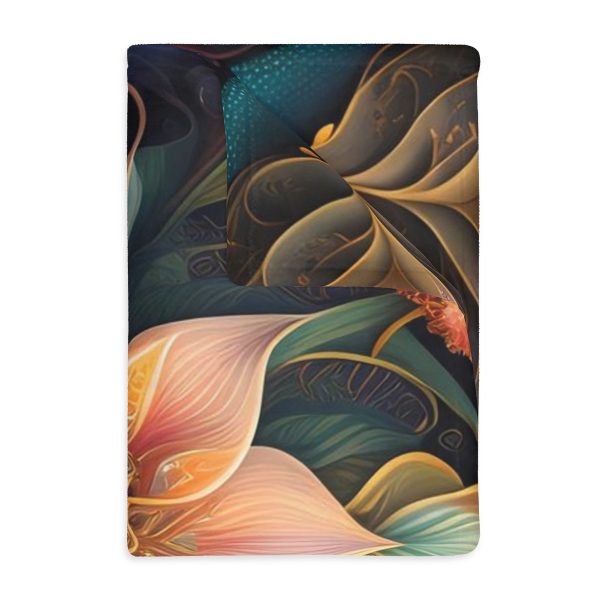 PaisleyComfort™ Timeless Twist - Velveteen Minky Blanket