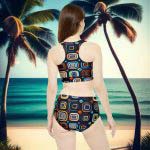 💃🎨 Mosaic Muse Bikini - An Artful Expression of Color and Creativity! 💃🎨