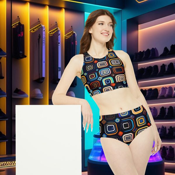 💃🎨 Mosaic Muse Bikini - An Artful Expression of Color and Creativity! 💃🎨