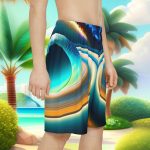 Thrill Seeker's Sports Shorts 🎢 For the Roller Coaster Enthusiast 🎯