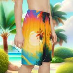 🌿🏖️ The Chilled Gardener Sports Shorts - For the Green-Thumbed Guru 🏖️🌿