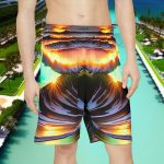 Coastal Waves Sports Shorts 🌊 Ride the Waves in Beachy Style!