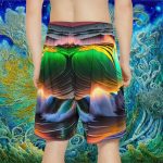 Coastal Waves Sports Shorts 🌊 Ride the Waves in Beachy Style!