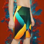 Swing, Leap, Repeat - Elevate Your Game in Our Frisbee Frenzy Sports Shorts!