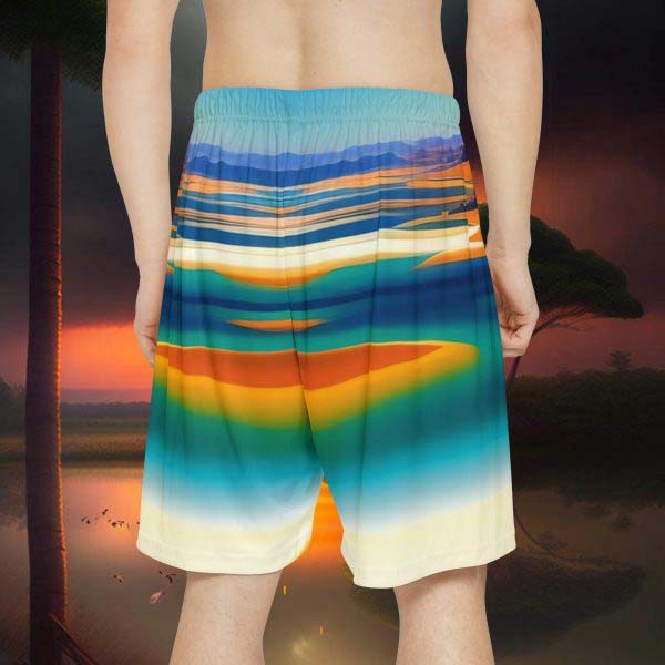 🔆🏝️ Island Hopper Sports Shorts - Jet Set Go, Archipelago Adventurers! 🏝️🔆