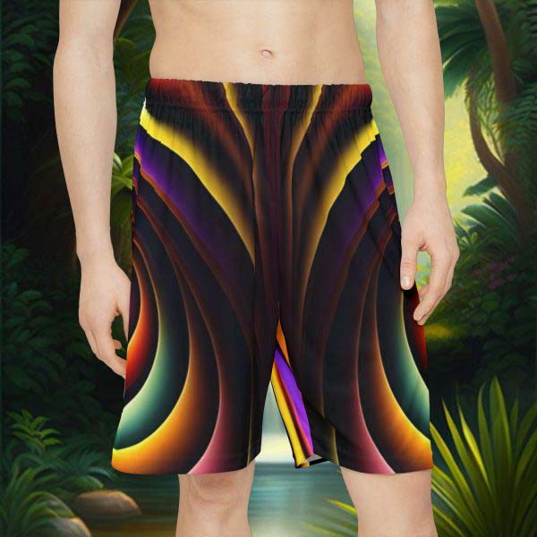 Skyward Bound Sports Shorts 🪂 Embodying the Thrill of the Freefall, Fashionably!✈️