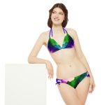 Aurora Dream Bikini 🌌 Gaze into the Night's Mysteries!