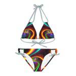 🌞 Technicolor Daydream Bikini - A Colorful Summer Beckons! 🌞