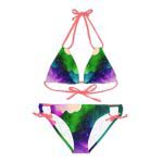 Aurora Dream Bikini 🌌 Gaze into the Night's Mysteries!