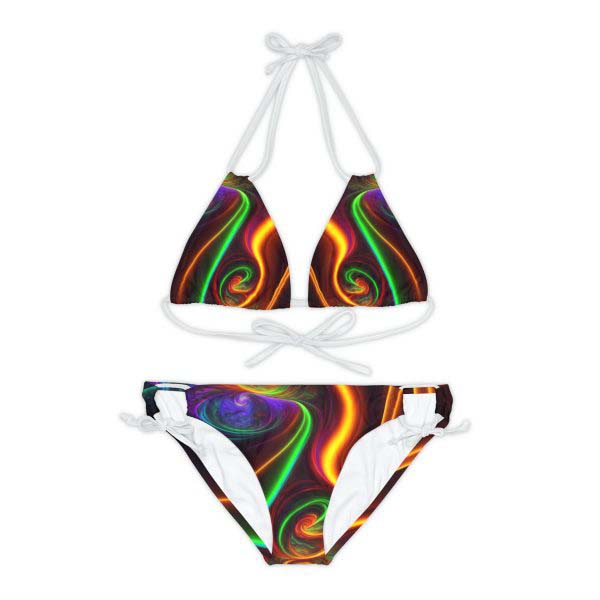 💃⚡️ Neon Glow Dance Bikini - Illuminate Your Summer with Radiant Vibes! ⚡️💃