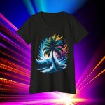 Feel beachy keen in every scene with TidalPalm Tee on your team!