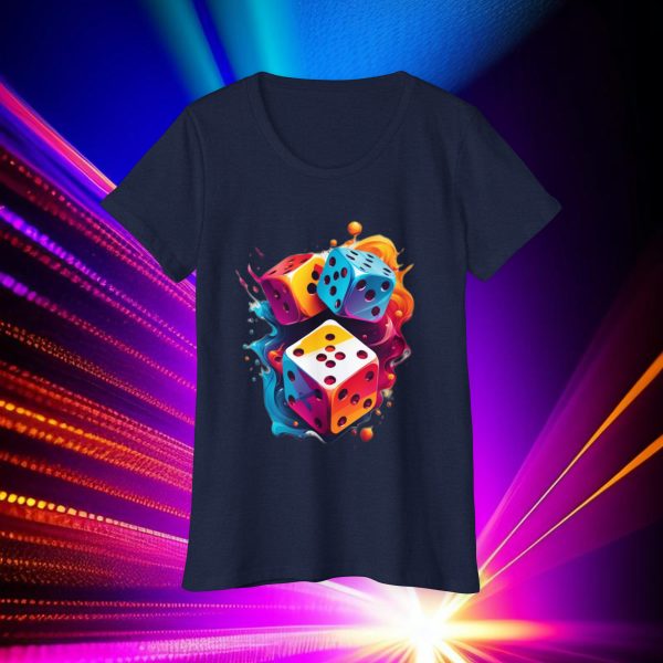 EnerTee: The Dynamo of Drapes! Women's Organic Short Sleeve T-Shirt