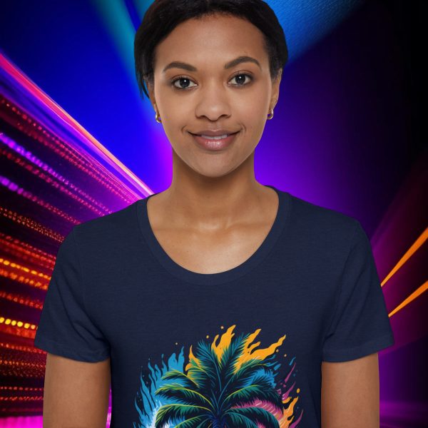 Feel beachy keen in every scene with TidalPalm Tee on your team!