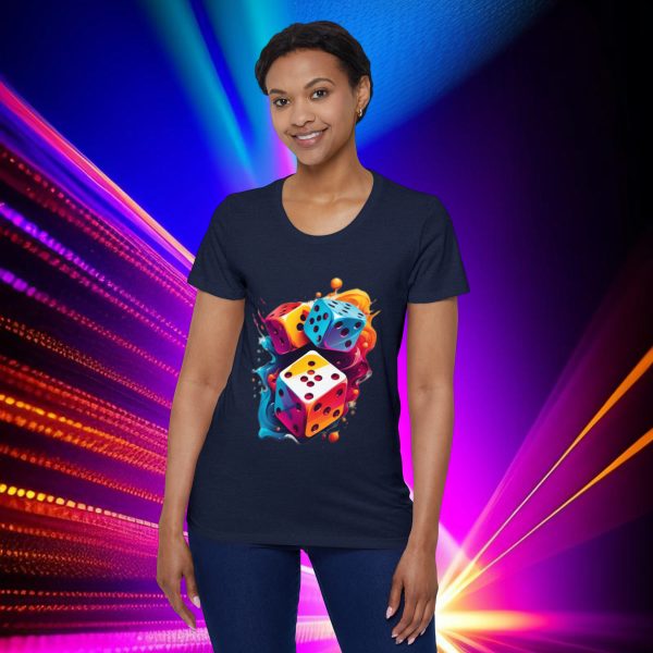 EnerTee: The Dynamo of Drapes! Women's Organic Short Sleeve T-Shirt