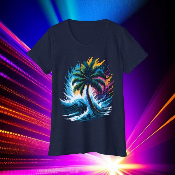 Feel beachy keen in every scene with TidalPalm Tee on your team!