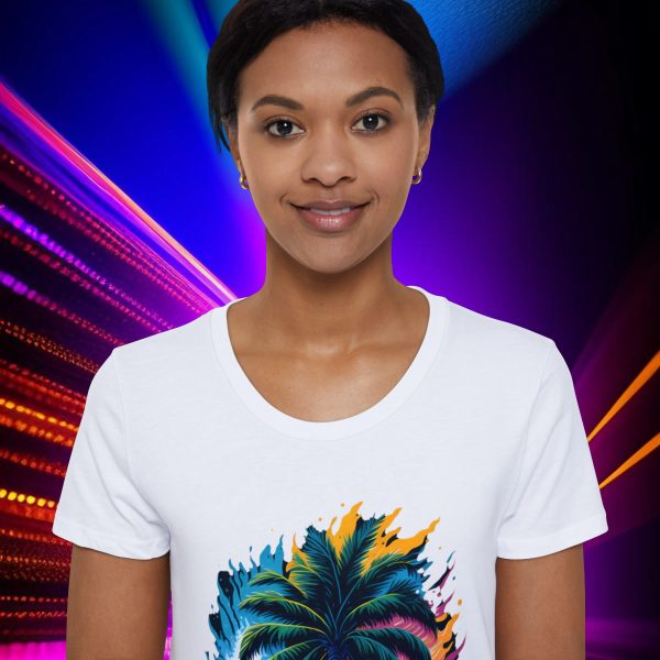 Feel beachy keen in every scene with TidalPalm Tee on your team!
