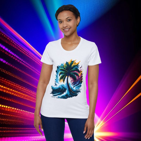 Feel beachy keen in every scene with TidalPalm Tee on your team!