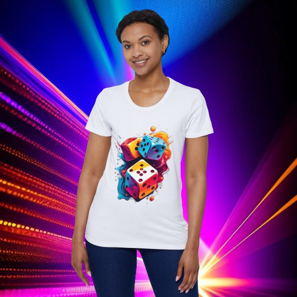 EnerTee: The Dynamo of Drapes! Women's Organic Short Sleeve T-Shirt