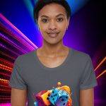 EnerTee: The Dynamo of Drapes! Women's Organic Short Sleeve T-Shirt