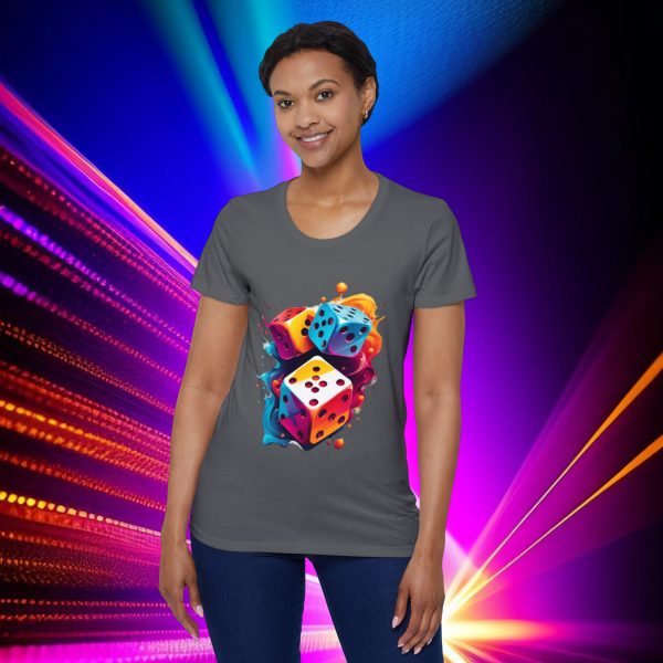 EnerTee: The Dynamo of Drapes! Women's Organic Short Sleeve T-Shirt
