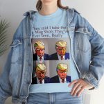 Trump 'BEST Mug Shot Ever' Tee 👕 Single-Sided Men & Women's T-shirt