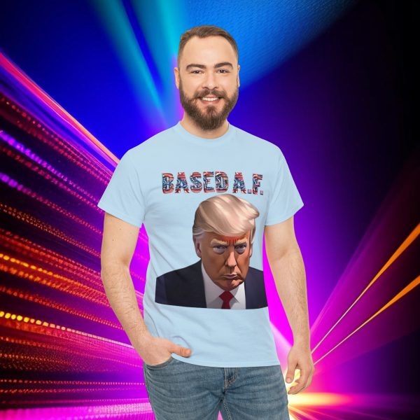 Mug Shots Are Based AF 💪 Trump's Mug Shot T-shirts is the Mark of a Maverick