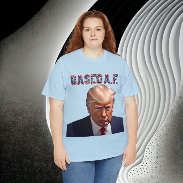 Mug Shots Are Based AF 💪 Trump's Mug Shot T-shirts is the Mark of a Maverick