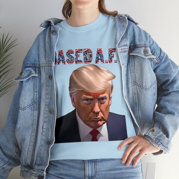 Mug Shots Are Based AF 💪 Trump's Mug Shot T-shirts is the Mark of a Maverick