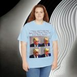 Trump Mug Shot Pop Art Tee: Politics and Pop Artistry - Two Side Graphic T-Shirt