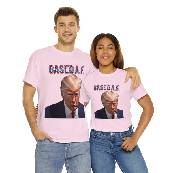 Mug Shots Are Based AF 💪 Trump's Mug Shot T-shirts is the Mark of a Maverick