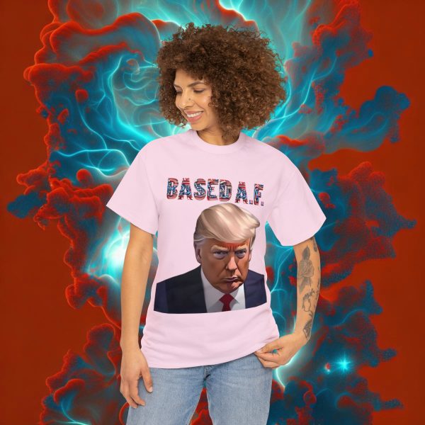 Mug Shots Are Based AF 💪 Trump's Mug Shot T-shirts is the Mark of a Maverick