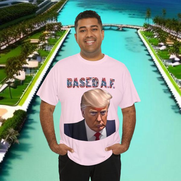 Mug Shots Are Based AF 💪 Trump's Mug Shot T-shirts is the Mark of a Maverick