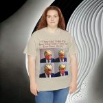 Trump Mug Shot Pop Art Tee: Politics and Pop Artistry - Two Side Graphic T-Shirt