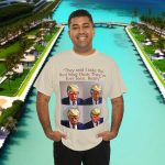 Trump 'BEST Mug Shot Ever' Tee 👕 Single-Sided Men & Women's T-shirt